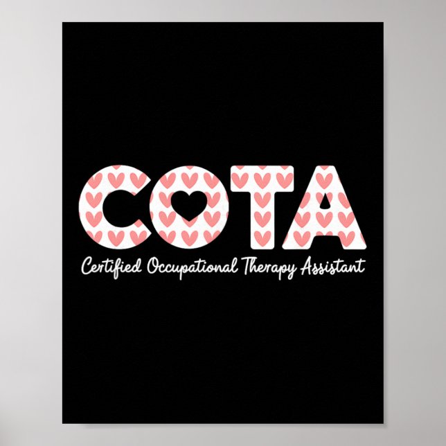 Affiche Cota ergothérapeute certifié Istant Valenti (Devant)