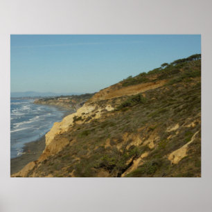 Affiche Côte Californie Paysage de voyage Pittoresque