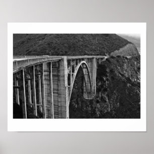 Affiche Côte californienne