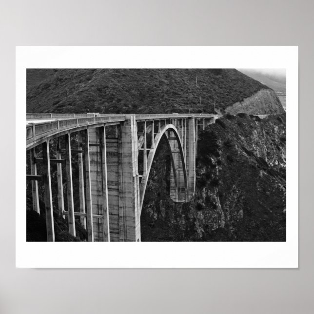 Affiche Côte californienne (Devant)