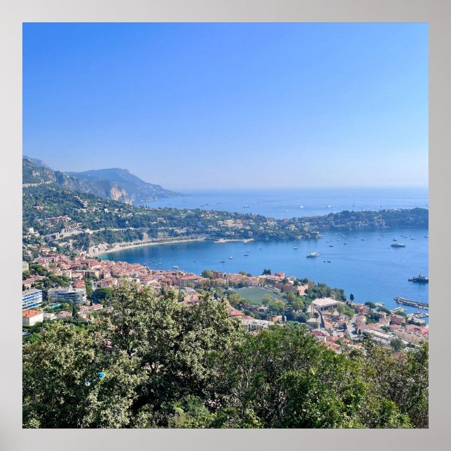 Affiche Côte d'Azur (Devant)