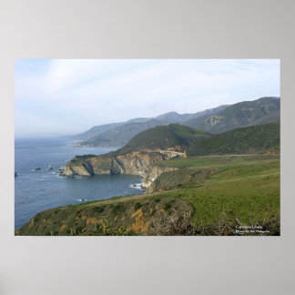 Affiche Côte de Californie