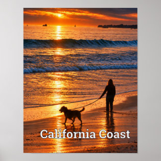 Affiche Côte de Californie