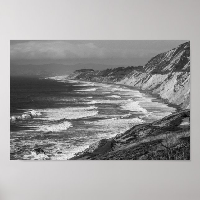 Affiche Côte de Californie (Devant)