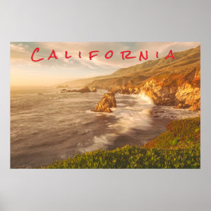 Affiche Côte de Californie