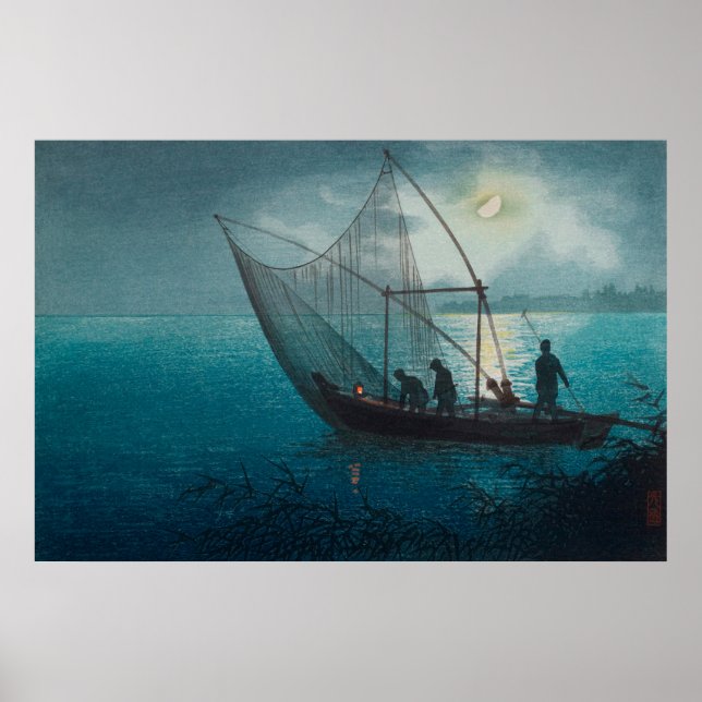 Affiche Côte de Morigasaki par Tsuchiya Koitsu (Devant)