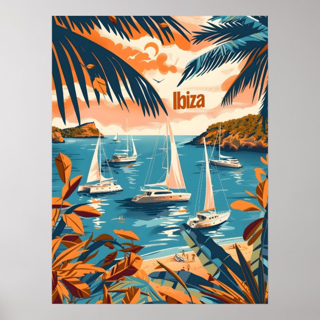 Affiche Côte d'Ibiza (Devant)