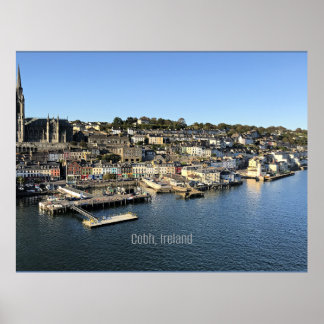 Affiche Côte d'Irlande, photo,