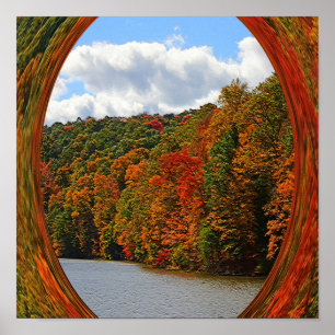 Affiche Côte Est Automne...