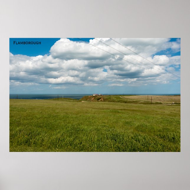 Affiche Côte Flamborough (Devant)