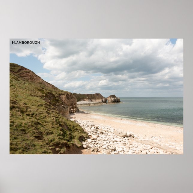 Affiche Côte Flamborough (Devant)