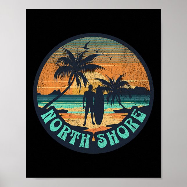 Affiche Côte Nord d'Hawaï _1  (Devant)