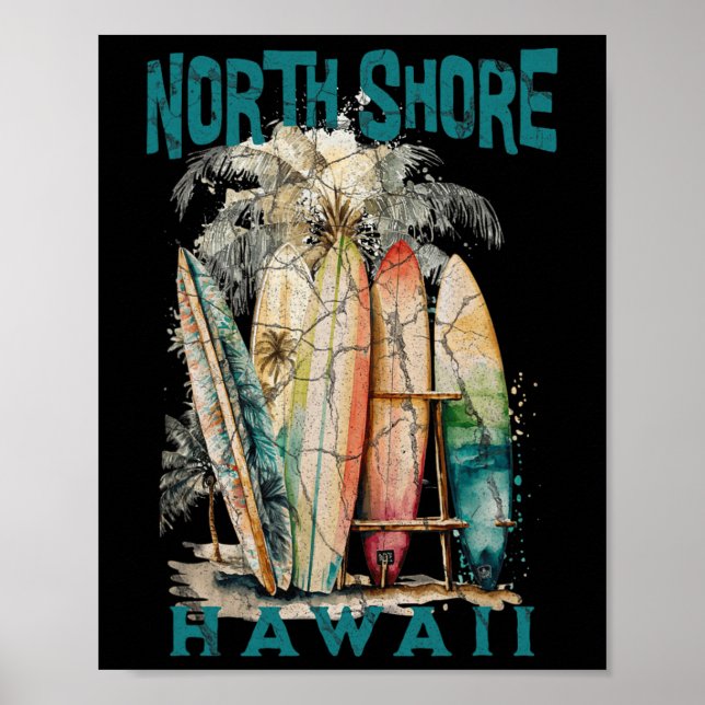 Affiche Côte Nord d'Hawaï _2  (Devant)