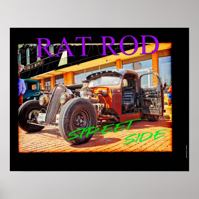 Affiche Côté rue - Rat Rod (Devant)