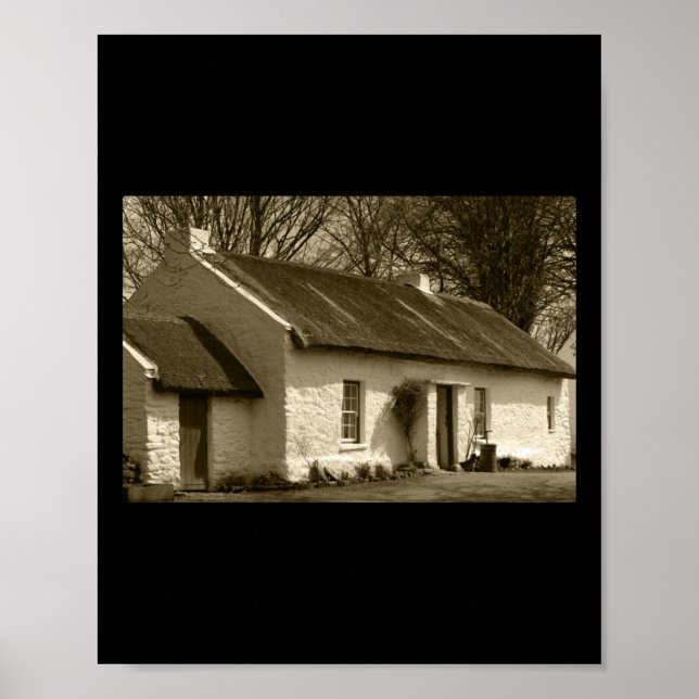 Affiche Cottage à chaume Omagh Tint (Devant)