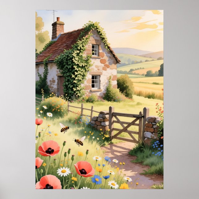 Affiche Cottage Meadowlight (Devant)