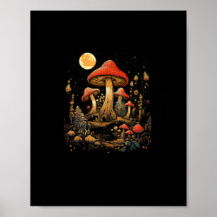 Affiche Cottagecore Champignon Cottagecore Esthétique Gobl