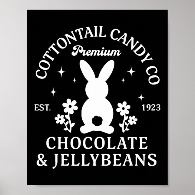 Affiche Cottontail Candy Company Est 1923 (Devant)