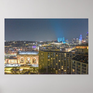 Affiche Coucher de Kansas City, Missouri