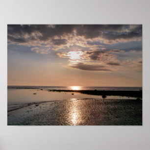 AFFICHE COUCHER DE SOLEIL