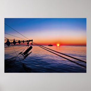 Affiche Coucher de soleil