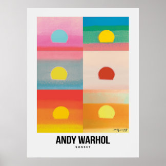 Affiche Coucher de soleil