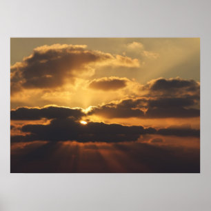 Affiche Coucher de soleil