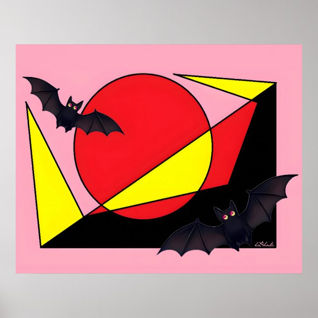 Affiche Coucher de soleil (Devant)