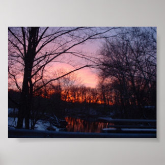 Affiche Coucher de soleil5