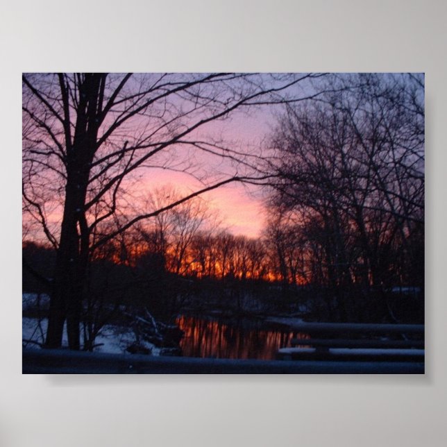 Affiche Coucher de soleil5 (Devant)