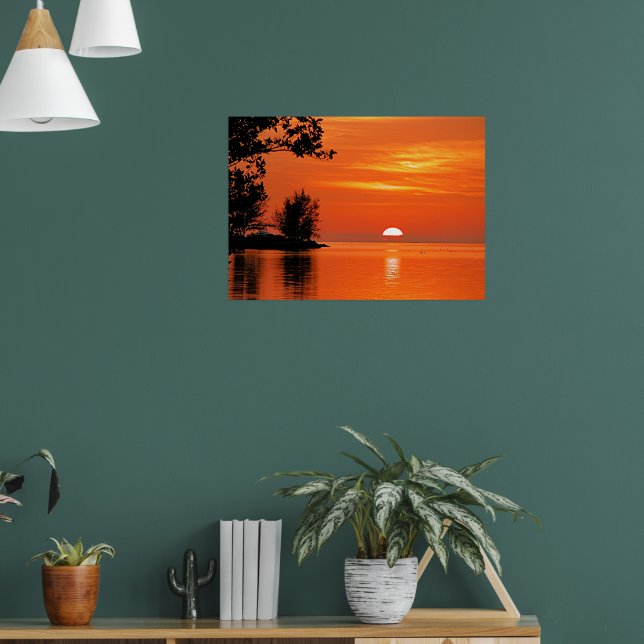 Affiche Coucher de soleil à Key West, Floride (Salon 1)