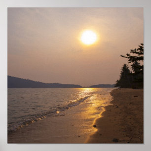 Affiche Coucher de soleil à Koh Chang en Thaïlande