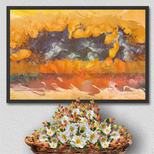 Affiche Coucher de soleil Abstrait 0612 Imprimer