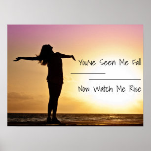 Affiche Coucher de soleil de automne de You Me Seen Me Fal