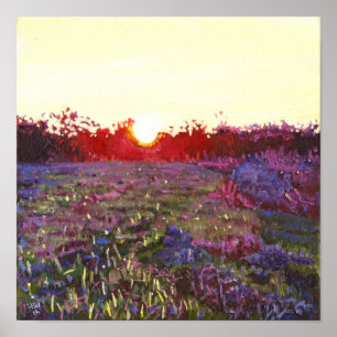 Affiche Coucher de soleil de Farley 2012