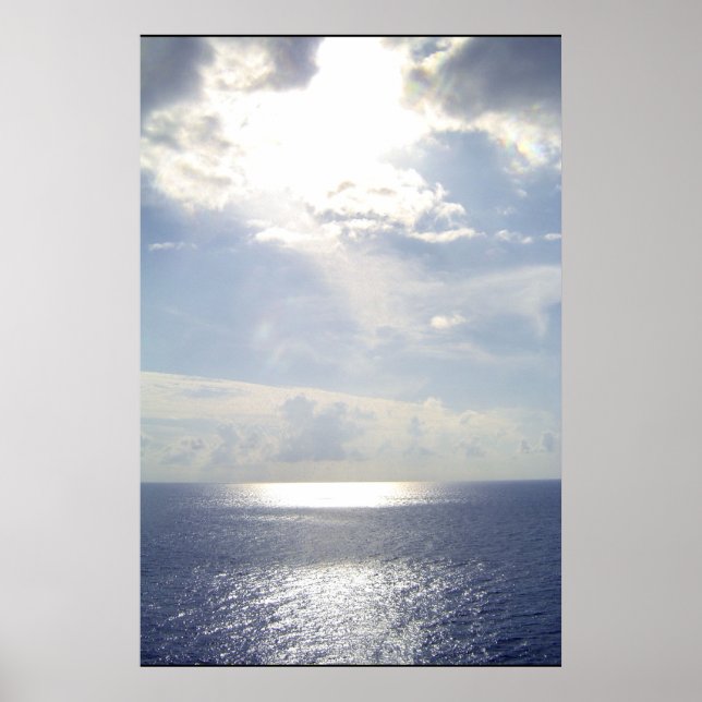 Affiche Coucher de soleil de St Thomas (Devant)