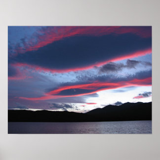 Affiche Coucher de soleil de TeAnau