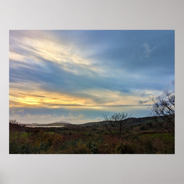 Affiche Coucher de soleil en Irlande 17 (Devant)