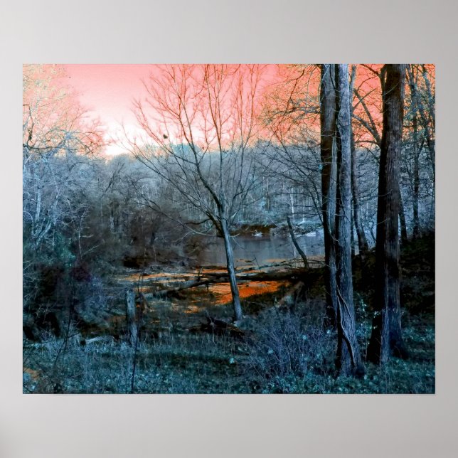 Affiche Coucher de soleil imminent (Devant)