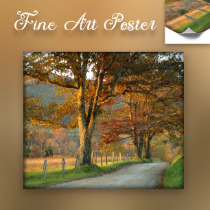 Affiche Coucher de soleil sur la voie des étincelles