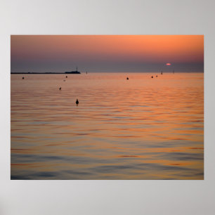 Affiche Coucher du soleil