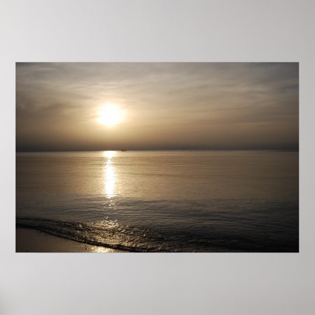 Affiche Coucher du soleil (Devant)