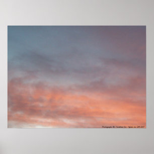 Affiche Coucher du soleil