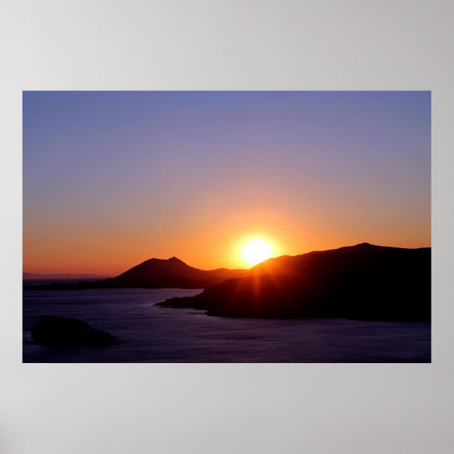 Affiche Coucher du soleil (Devant)