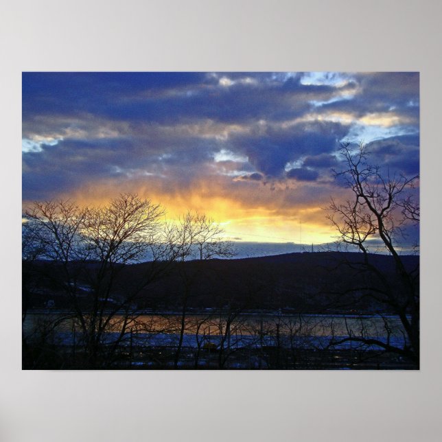 Affiche Coucher du soleil (Devant)