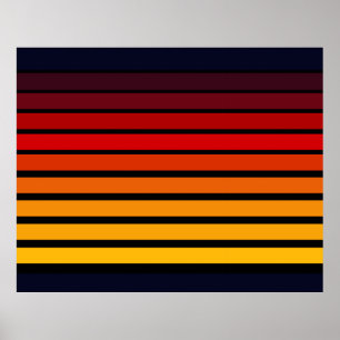 Affiche Coucher du soleil