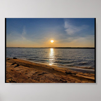 Affiche Coucher du soleil