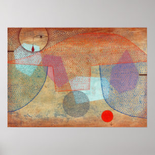 Affiche coucher du soleil, 1930 par Paul Klee