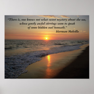 Affiche Coucher du soleil d'Oceanside