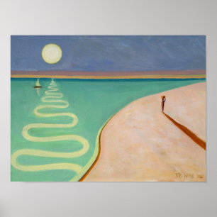 Affiche Coucher du soleil serpentin 2004